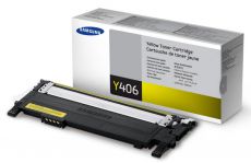 Картридж для принтера и МФУ Samsung CLT-Y406S желтый для LP-360/365/368, CLX-3300/330 (1000стр.)