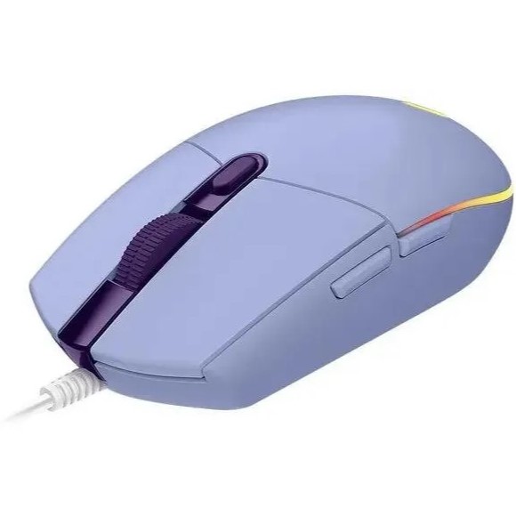 Мышь Logitech G102 LIGHTSYNC оптическая, проводная, USB, сиреневый [910-005857]